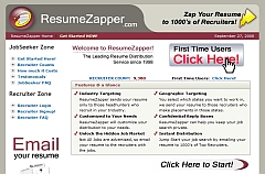 Visit... Resume Zapper.com