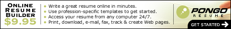 Visit PongoResume.com